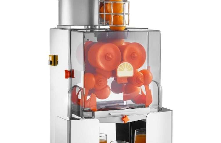 Електрическа сокоизстисквачка VEVOR NS2000E-4, 120W, инокс, 48x51x89см, 50кг