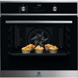 Фурна за вграждане Electrolux EOD6P66WX, Електрическа, 72 л, Пиролитично самопочистване, SteamBake, Wif-fi, Grill, Клас