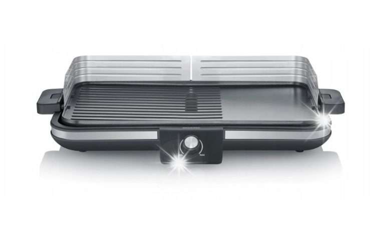 Електрически грил Severin PG8564, 2300W, черен, 60.8×37.2×10см