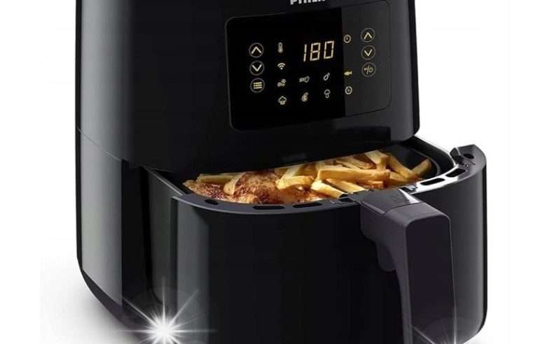 Фритюрник Philips HD9255/90, 1400W, 4.1л, черен, 13 функции