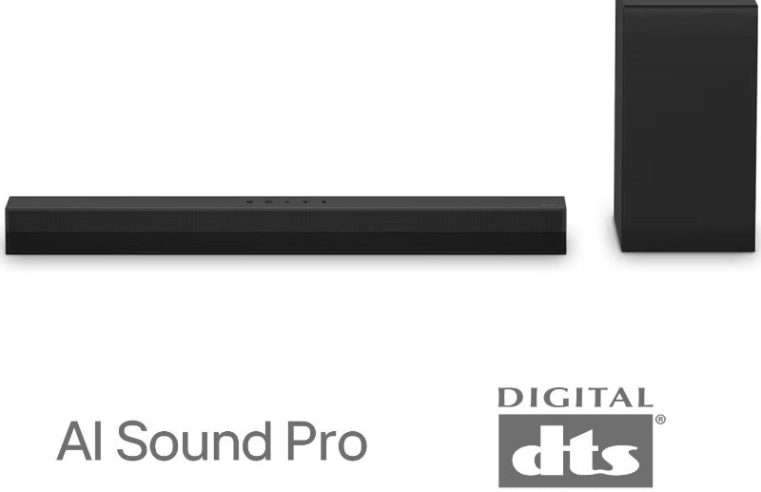 Soundbar LG SC9S, 3.1.3, 400W, Bluetooth, Dolby Atmos, Subwoofer Wireless, Черен