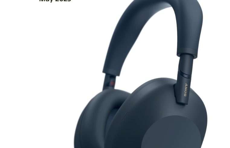 Слушалки Over the Ear Sony WH-1000XM6L, Wireless, Bluetooth, Hi-Res Audio, Noise cancelling, Автономия 30 часа, Микрофон, Alexa и Google Assistant, Сгъваем дизайн, Син