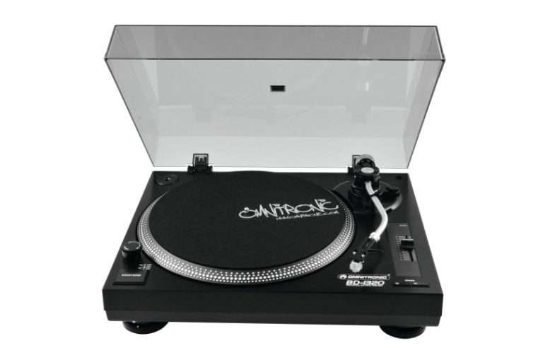 Грамофон OMNITRONIC BD-1320 BK