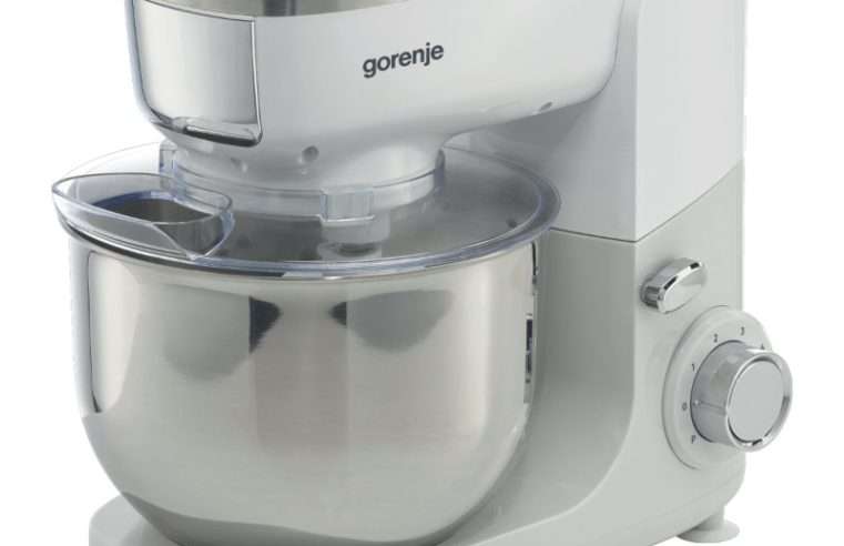 Кухненски робот Gorenje MMC1005W, 1000W, 4,8 л, 6 степени, Бял