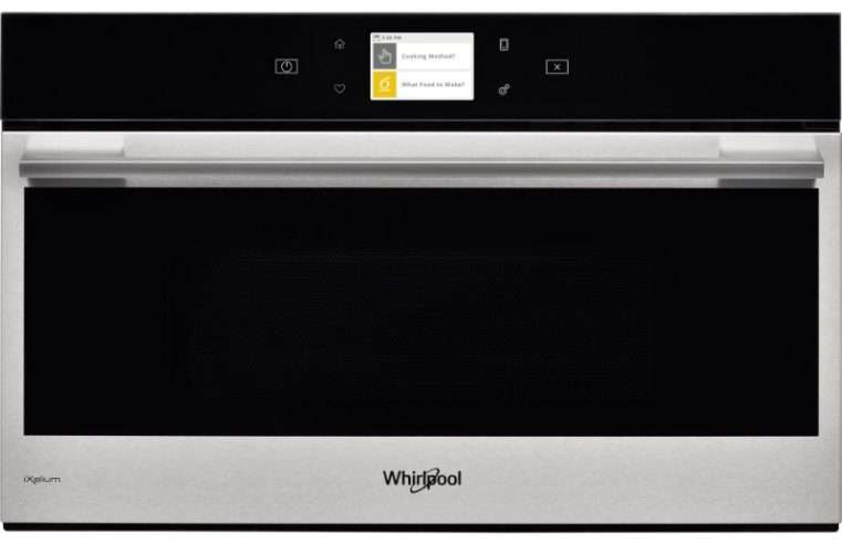 Микровълнова фурна Whirlpool W9MD260IXL, 31 л, 1000 W, TFT дисплей, 6th Sense, Crisp, Inox