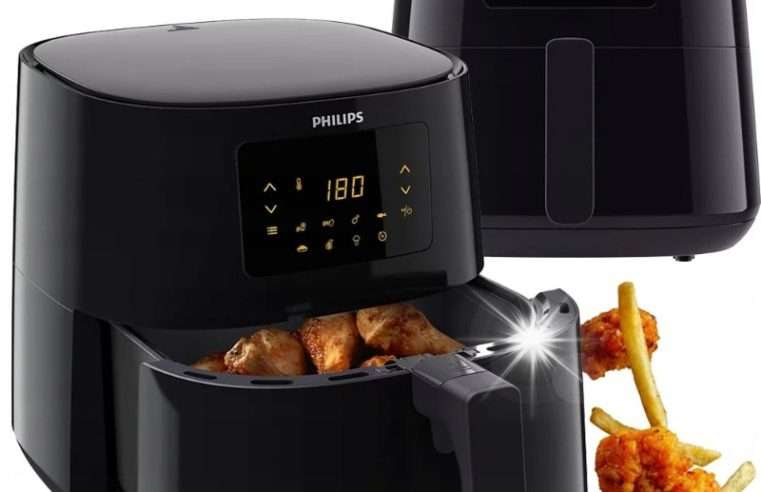 Фритюрник Philips Airfryer Essential HD9270/90, 7 програми, 5 порции, 403x315x307mm, черен