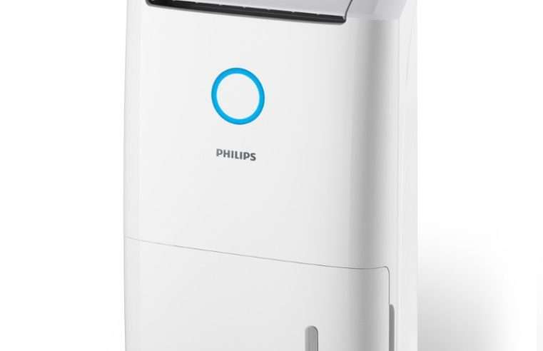 Изсушител и пречиствател на въздух Philips 2-в-1 series 5000 DE5305/11, До 26,5 L/D, Висока мощност на филтриране: 270 м3(CADR), Филтър NanoProtect HEPA, Технология AeraSense, Режим на сушене на прането, 4 скорости на вентилатора и 5 настройки на влажност