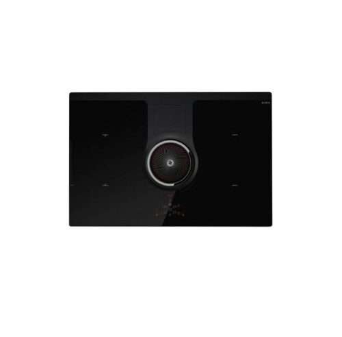 Аспириращ индукционен плот Elica NikolaTesla One BL/A/83, Стъкло, 4 зони, 83 см, Черен