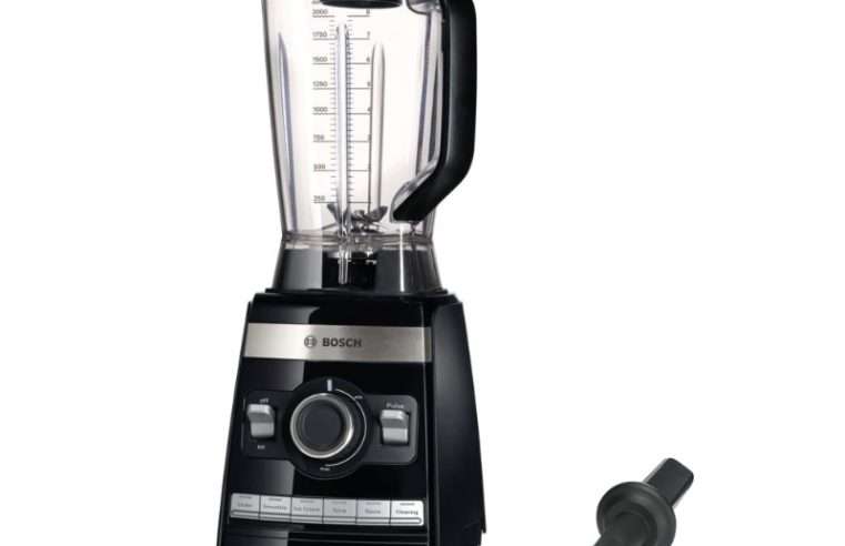 Блендер Bosch VitaBoost MMBH6P6B, 1600W, 45000 об/мин, 2 л, 6 програми, Купа от Tritan, Черен