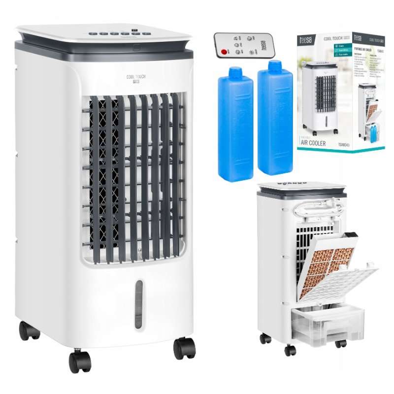 Климатик Teesa Cool Touch P700 3в1 бял 24.5×56.5×26см