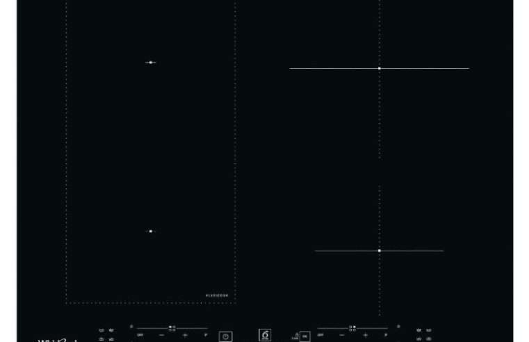 Индукционен плот Whirlpool WLB1160BF, 4 зони, черен, 59x51x5.4см