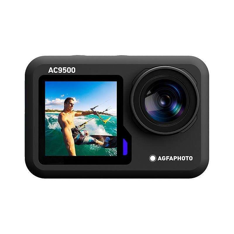 Екшън камера AgfaPhoto Realimove AC9500 с 4K Video, Черна