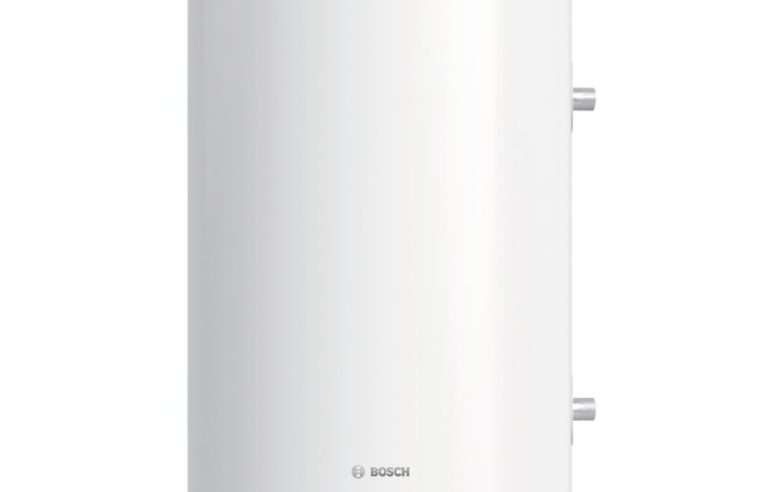 Термоелектрически бойлер със серпентина Bosch Tronic 1500T ES 080 5, 2000 W, 80 л, Дясна серпентина, Автоматична настройка на температурата, Нагревателен елемент