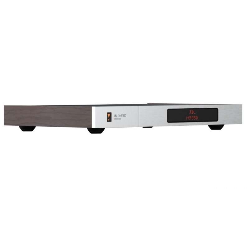 Мрежов плейър JBL MP350, 32-bit DAC, поддръжка на Hi-Res, сребрист, 449x48x282 mm