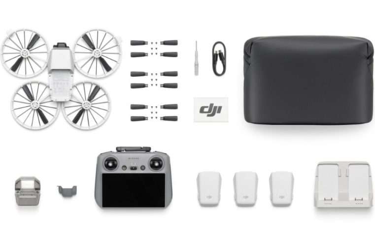 Дрон DJI Flip Fly More Combo, 4K/60, 48MP + Контролер RC 2