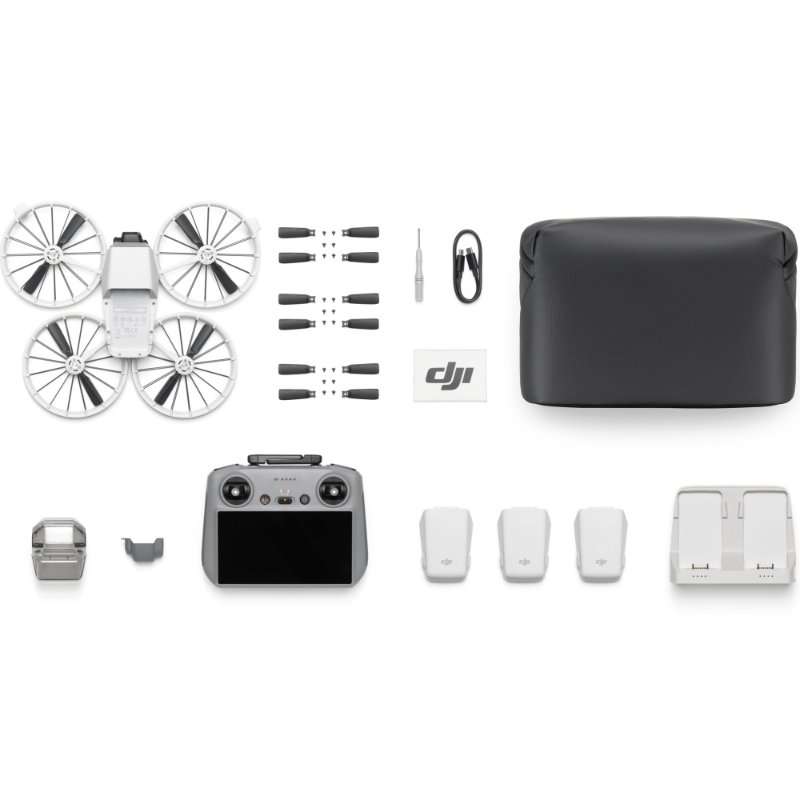 Дрон DJI Flip Fly More Combo, 4K/60, 48MP + Контролер RC 2