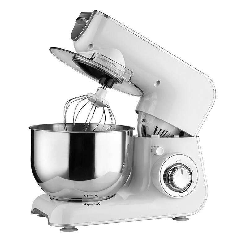 Планетарен кухненски миксер Botti Saturn SC206, 1000W, 5L, 3 аксесоара, инокс