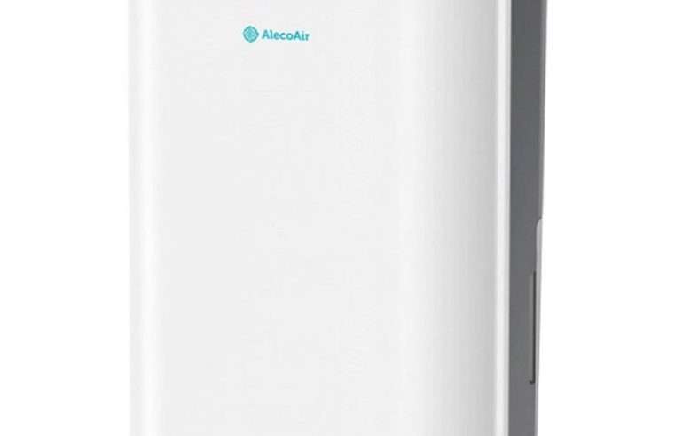 Влагоабсорбатор и пречиствател на въздух AlecoAir D22PURIFY, 22 л/24 ч, 155 м3/час, HEPA, Сушене на дрехи, Цифров дисплей, Бял