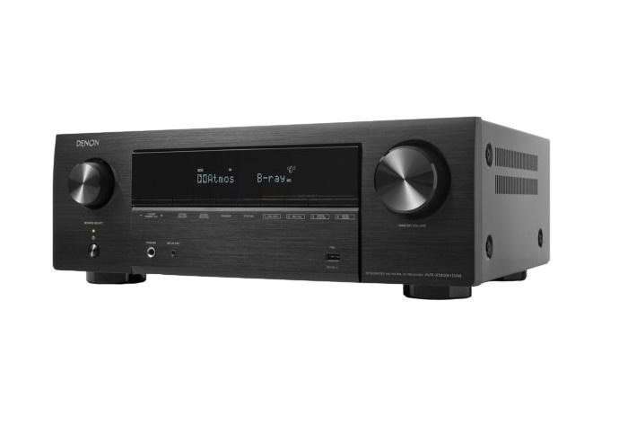 Ресивър Denon AVR-X1800H, 7.2 канала, Hi-Res Audio, AirPlay 2, HDR10+, Wi-Fi, черен, 434x339x215mm