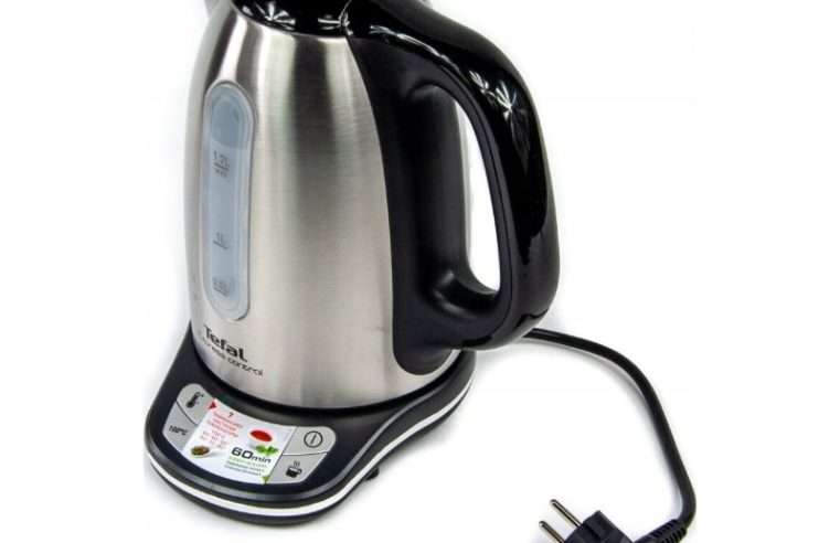 Електрическа кана Tefal KI240D30, 1.7л, инокс, дигитална, регулиране на температурата