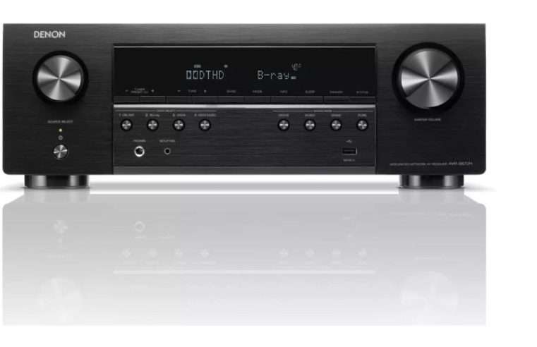 Аудио ресивър Denon AVR-S670H, 8K, Dolby TrueHD, DTS HD Master Audio, черен