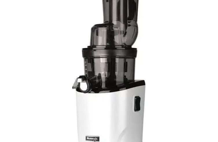Бавнопресоваща сокоизстисквачка Kuvings Revo830, хибридна, бяла, 200W, 40x50dB, 3 цедки, 30x20x40см