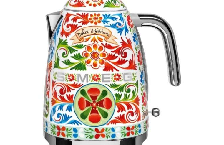 Електрическа кана Smeg, Dolce & Gabbana, KLF03DGEU