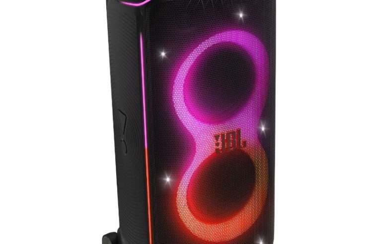 Преносима аудио система JBL Partybox 720, 800W, Bluetooth, IPX4, Auracast, Party Lights, Черен