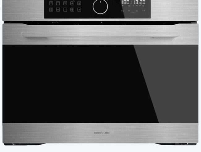 Вградена фурна Cecotec Bolero Hexa AF319000 Inox A Airfryer Inox, капацитет 133L, 11 функции с Airfryer Master, Pizza Master, Steam Assist, Steam EasyClean, 3D готвене, клас A