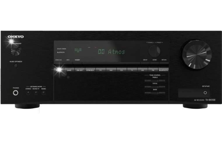 AV ресивър ONKYO TX-SR3100 5.2, Bluetooth, 8K/4K UHD, черен, 43.5×32.8×16см