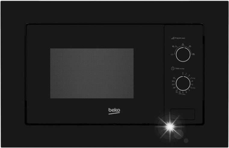 Микровълнова фурна Beko BMOB 20202 B 800W 20л, черна, с таймер