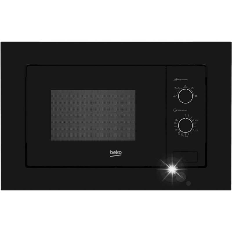 Микровълнова фурна Beko BMOB 20202 B 800W 20л, черна, с таймер