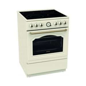 Електрическа готварска печка Gorenje GECS6B70CLI, керамичен плот, 71л, 11 функции, боядисан стоманен фронт, механично уп