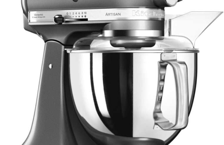 Миксер с купа KitchenAid Artisan 5KSM175PSEMS, 300W, 4.8 л, Medalion Silver