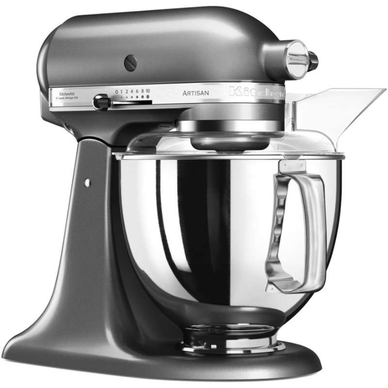 Миксер с купа KitchenAid Artisan 5KSM175PSEMS, 300W, 4.8 л, Medalion Silver