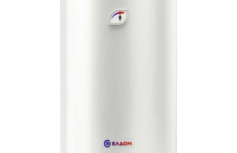 Вертикален бойлер ЕЛДОМ WVF08046FEW, електронно Wi-Fi управление 80л. 3 kW, емайлиран водосъдържател, диаметър 462 mm