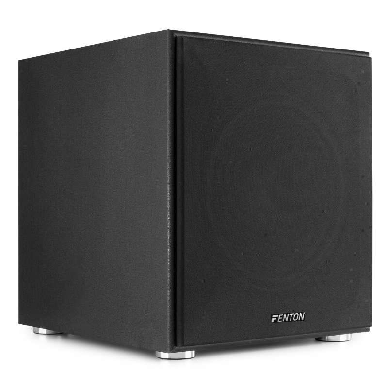 Активен субуфер, 12″, 150W RMS, черен, Fenton SHFS12B