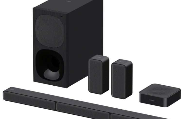 Саундбар SONY HT-S40R, 5.1, 600W, Bluetooth, Dolby Audio, Черен