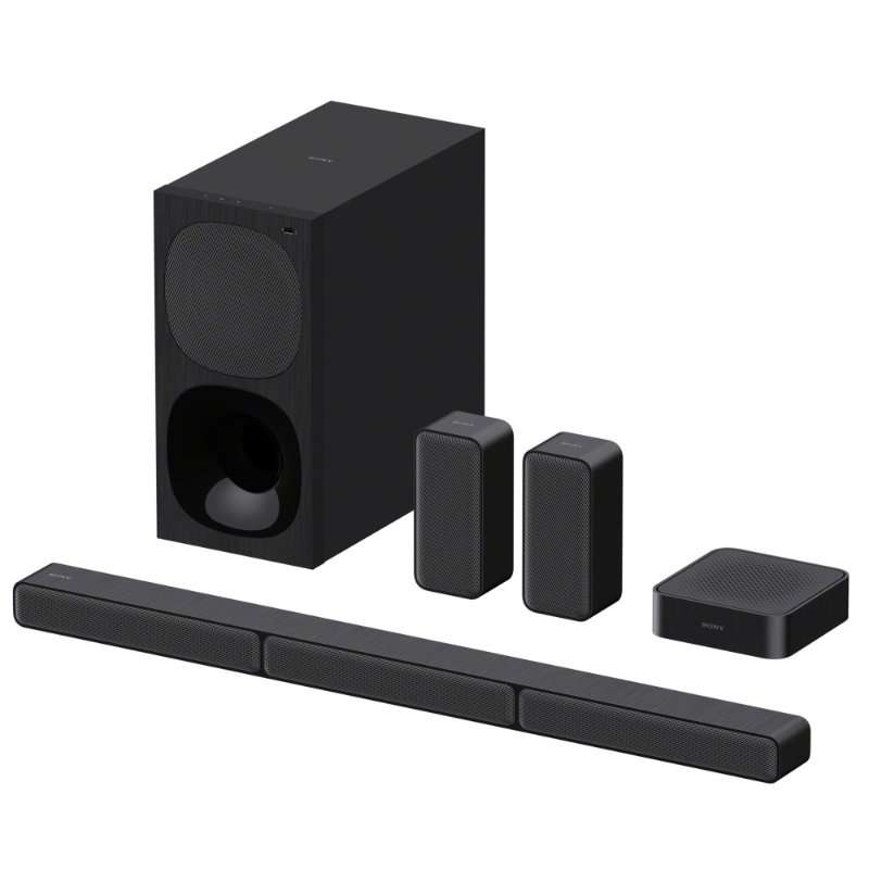Саундбар SONY HT-S40R, 5.1, 600W, Bluetooth, Dolby Audio, Черен