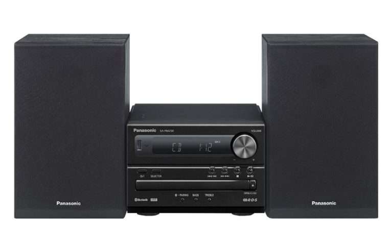 Аудио система Panasonic SC-PM250EG-K, 20W, Bluetooth, Черна