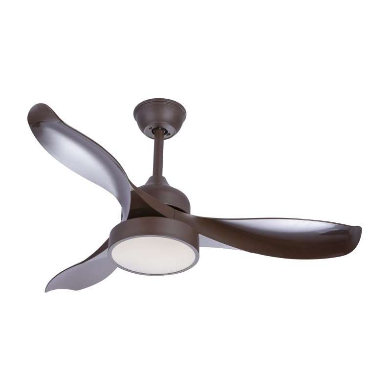 Вентилатор с осветление Globo Ramona, 18W, LED, Монтаж на таван, 1800 lm, Дистанционно управление, IP20