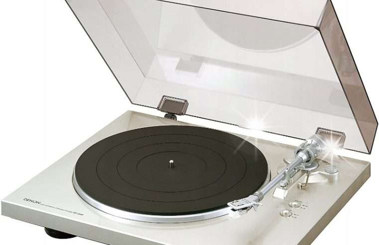 Грамофон Denon DP-300F, автоматичен, с предусилвател, алуминий, сребрист, 434x122x381мм