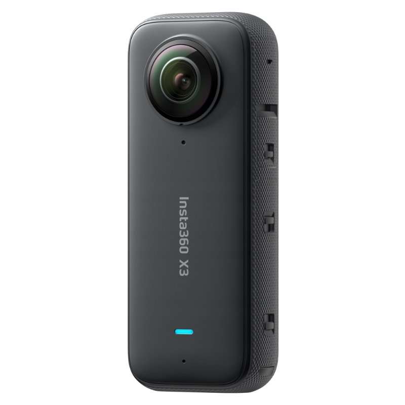 Камера 360 Insta360 X3, 5.7K, 72MP, черна, 114x46x33mm