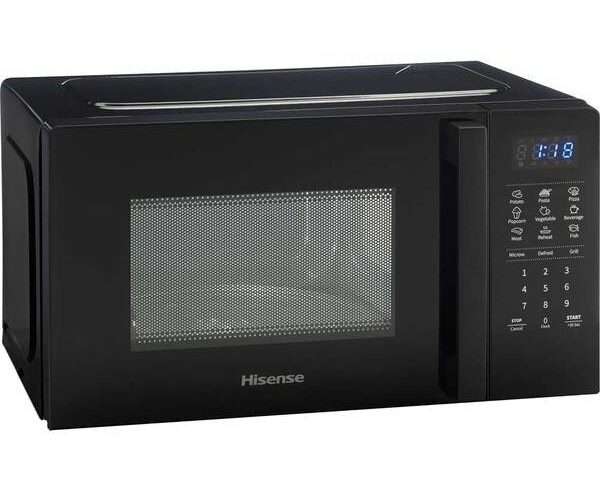 Микровълнова фурна с грил HISENSE H20MOBS4HG, 20л, 700W, черна