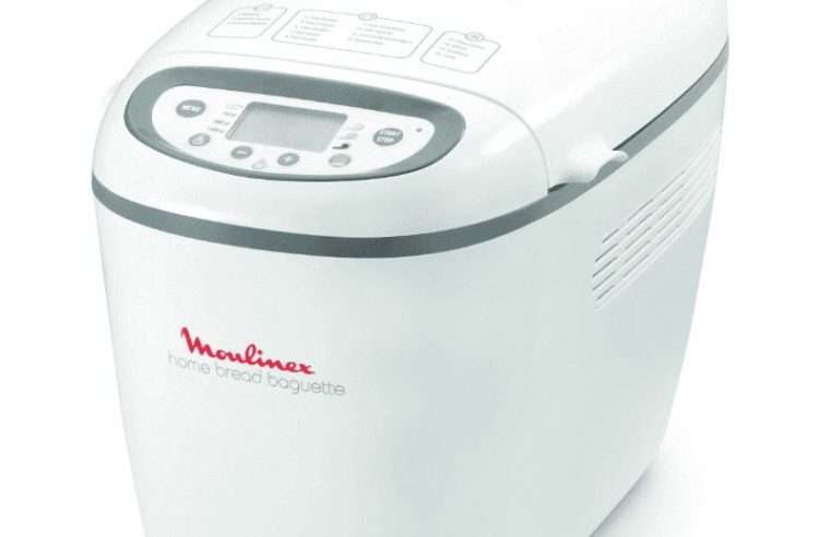 Хлебопекарна Moulinex OW610110, 16 програми, 1650 W, Капацитет 1,5 кг, Бяла