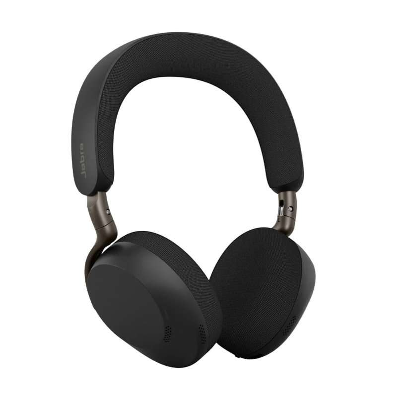 Безжични слушалки Jabra EVOLVE3 85, Bluetooth, с диадема, цвят синьо-зелен