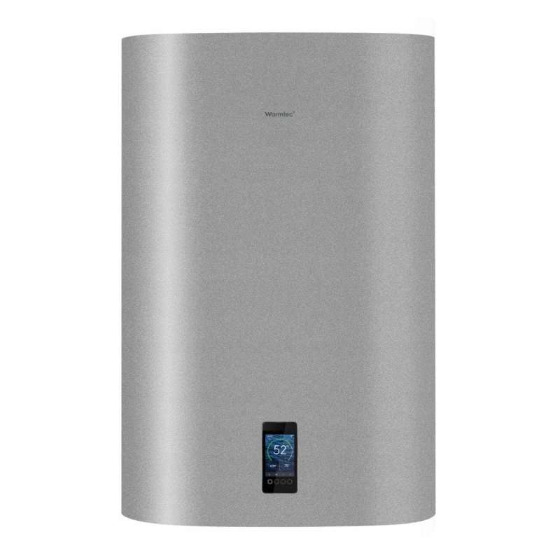 Бойлер електрически Warmtec BPC80-S 80л 2000W Wi-Fi сребрист 55,5x92x35см