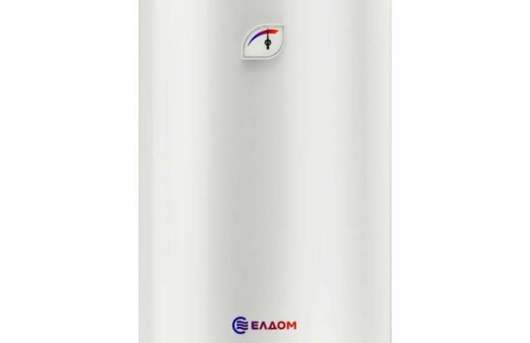 Вертикален бойлер ЕЛДОМ WVS08044FD, 80л., 2х1200 W, сухи тръбни нагреватели, емайлиран водосъдържател