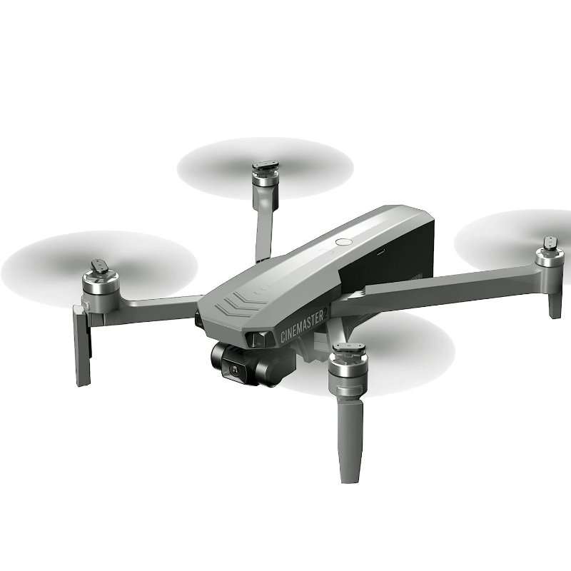 Професионален дрон EXO CINEMASTER 2, 4K 5G GPS, сгъваеми рамена, 3-осен стабилизатор, 4K HD EIS камера с предаване на живо на телефона, капацитет на батерията: 11.4V 3200 mAh, автономност на полета ~ 28 минути