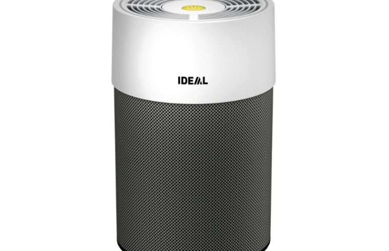 Професионален въздухопречиствател IDEAL AP40 Pro, Бял, Площ 30-50 кв.м, Smart Wi-Fi, Hepa филтър, 360 градуса активен въглен, Дистанционно управление